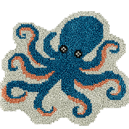Octopus - Latch Hook Rug Kit