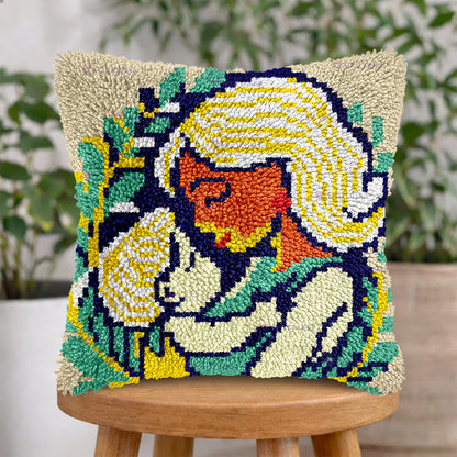 Veirousa Kind Mother Latch Hook Pillow Kit